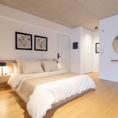 Rent of a bright furnished studio, Recoleta, Buenos Aires, Argentina